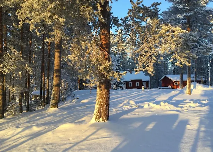 别墅 Hirvikari Rovaniemi *